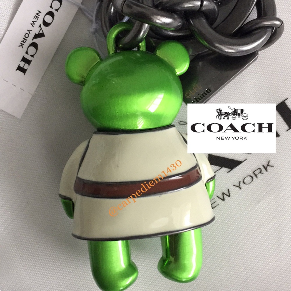 Star Wars x Coach Yoda Bear Bag Charm - Picture 5 of 5